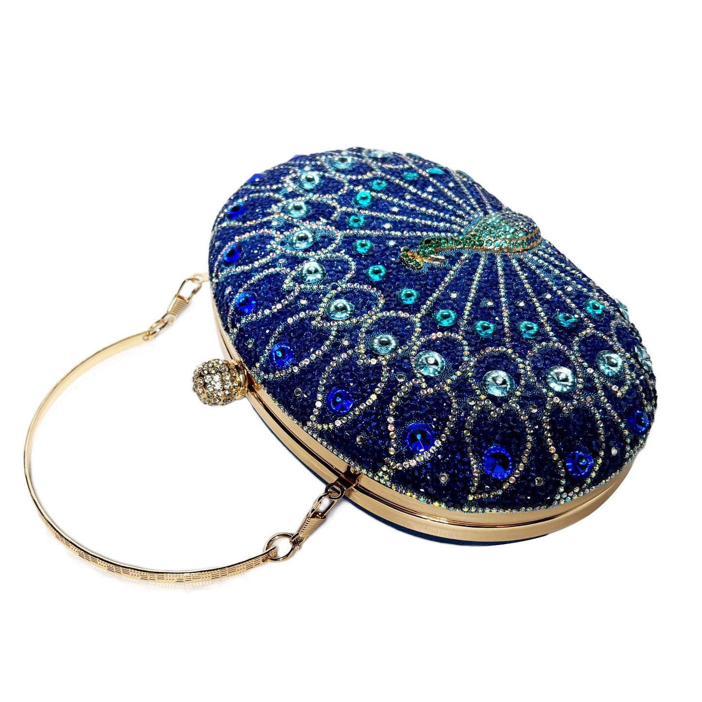 Peacock Diamond Retro Exotic Style Dinner Bags