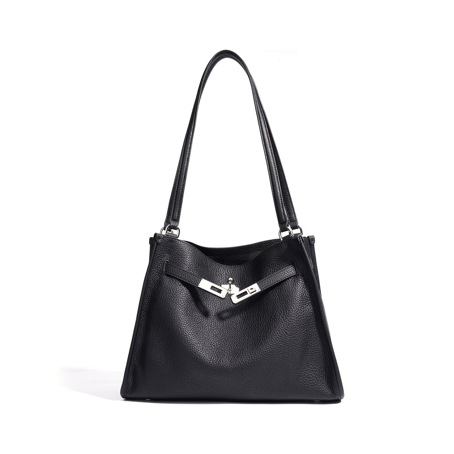 Cowhide Street Fashion Pragmatic Commuter Large Capacity Totes Bags