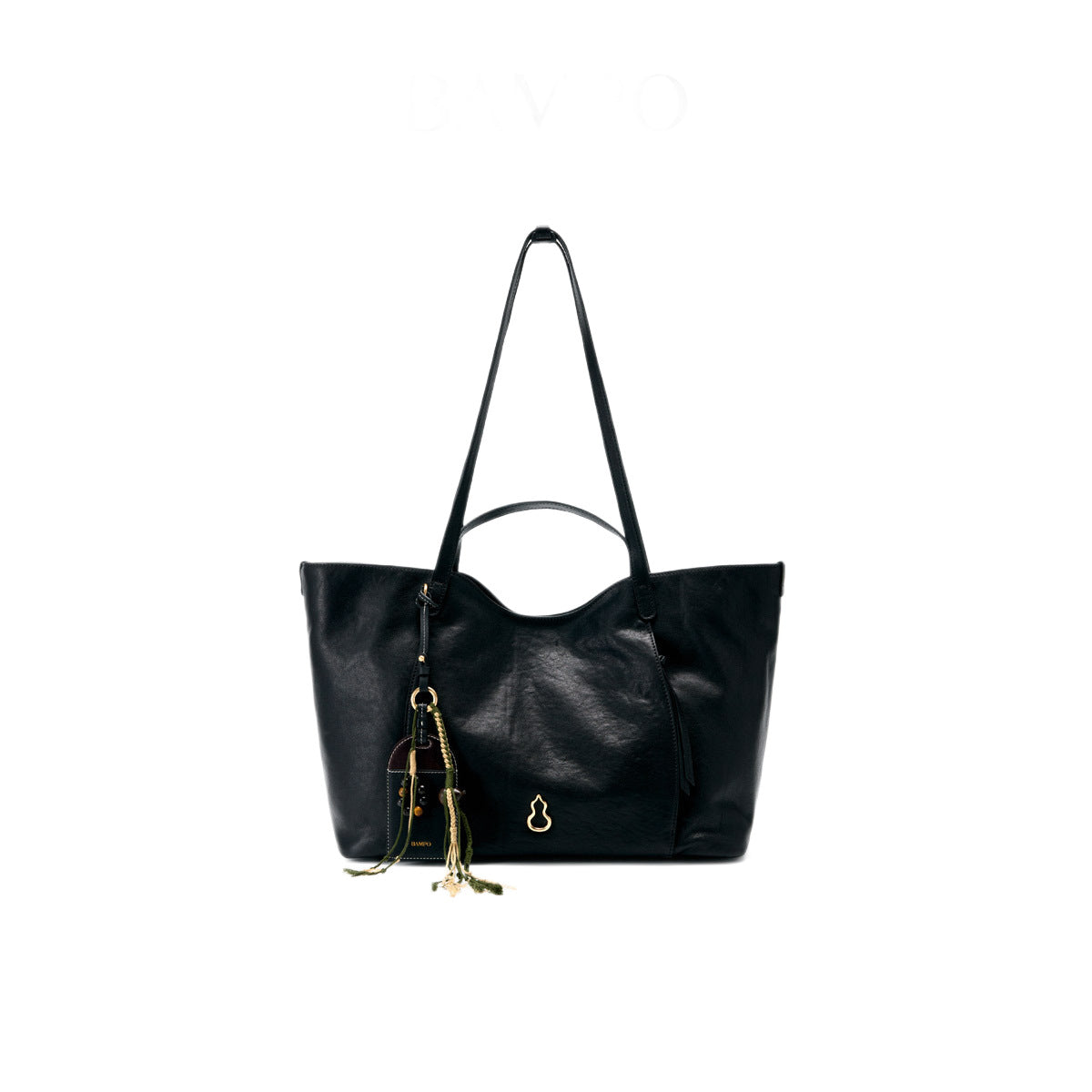 First Layer Cowhide Leather Large Capacity Commuter Women's Shoulder Bag