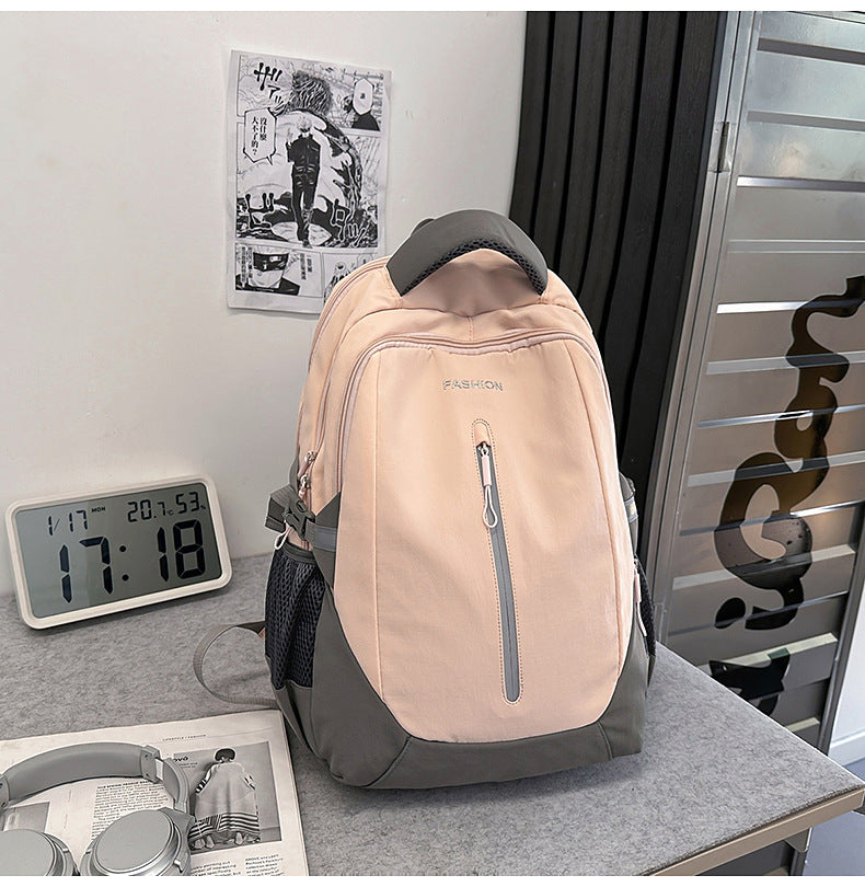 Women's & Men's Lightweight Large Capacity Fashion Simple Computer Backpacks