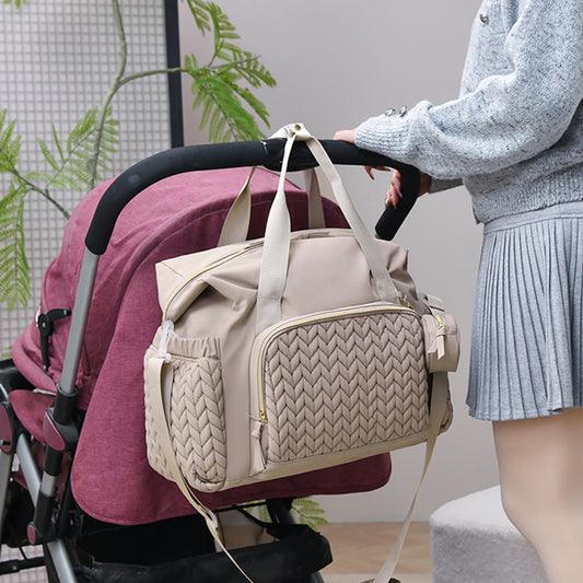 Multifunctional Large Capacity Diaper Delivery Hospital With Pacifier Box Mummy Bag