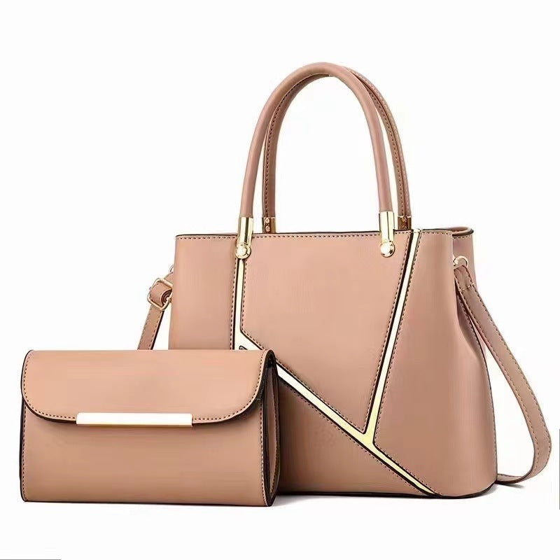 Women's Trendy Fashion Style Large Capacity Portable One Women's Messenger Bag