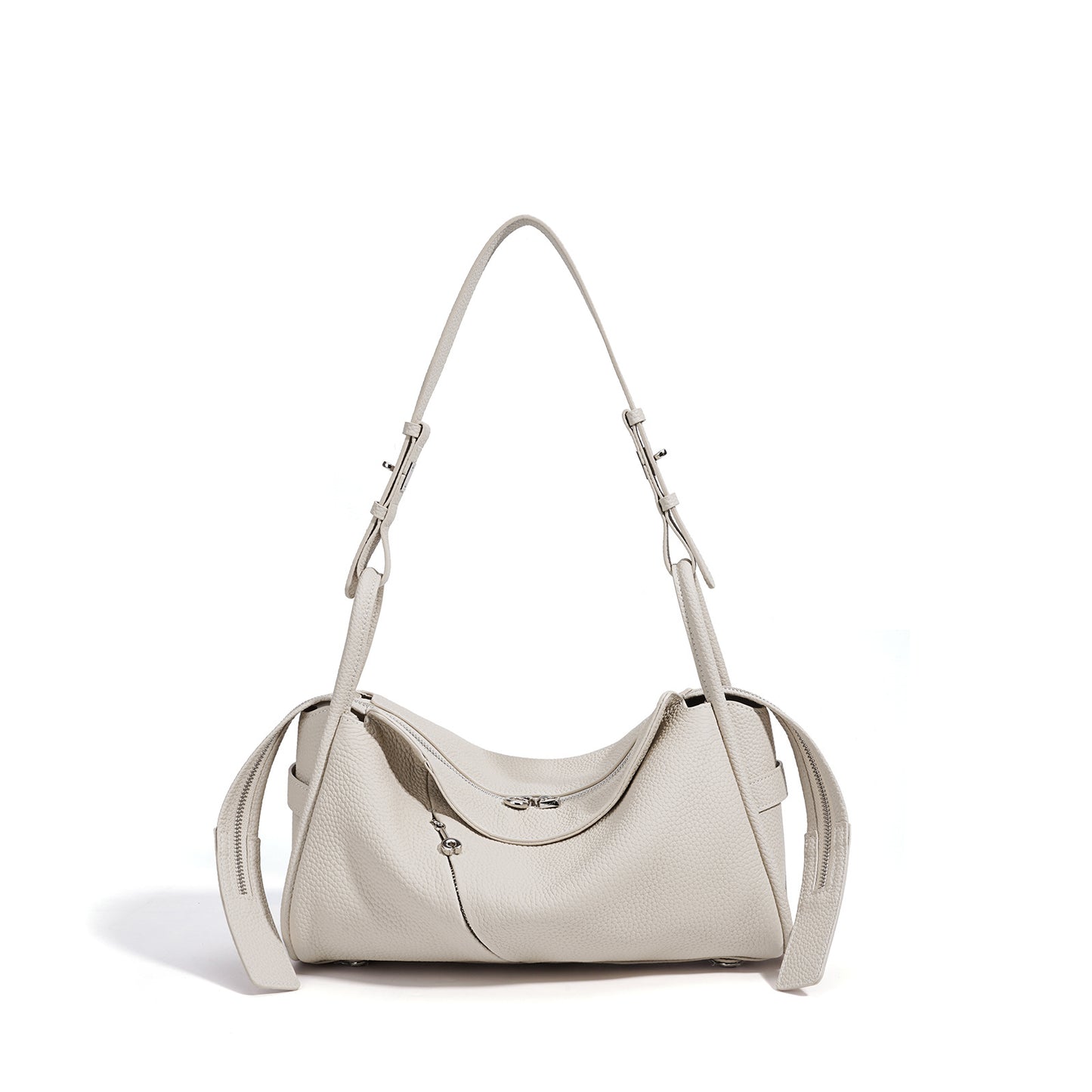 Style Top Layer Cowhide Leather Pillow Advanced Bags