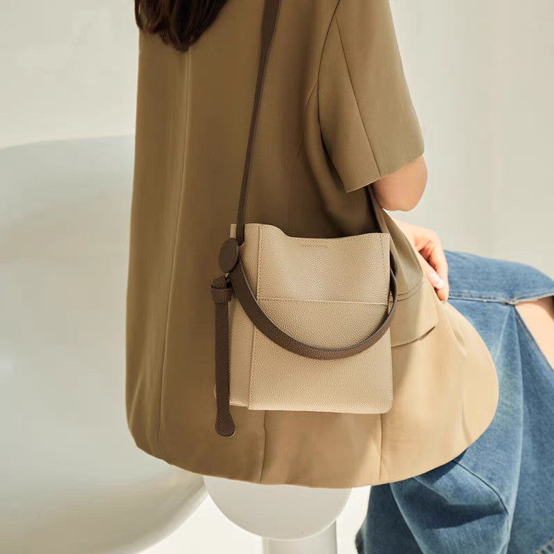 Slouchy Casual Women's Stylish High-grade Commuter Women's Messenger Bag