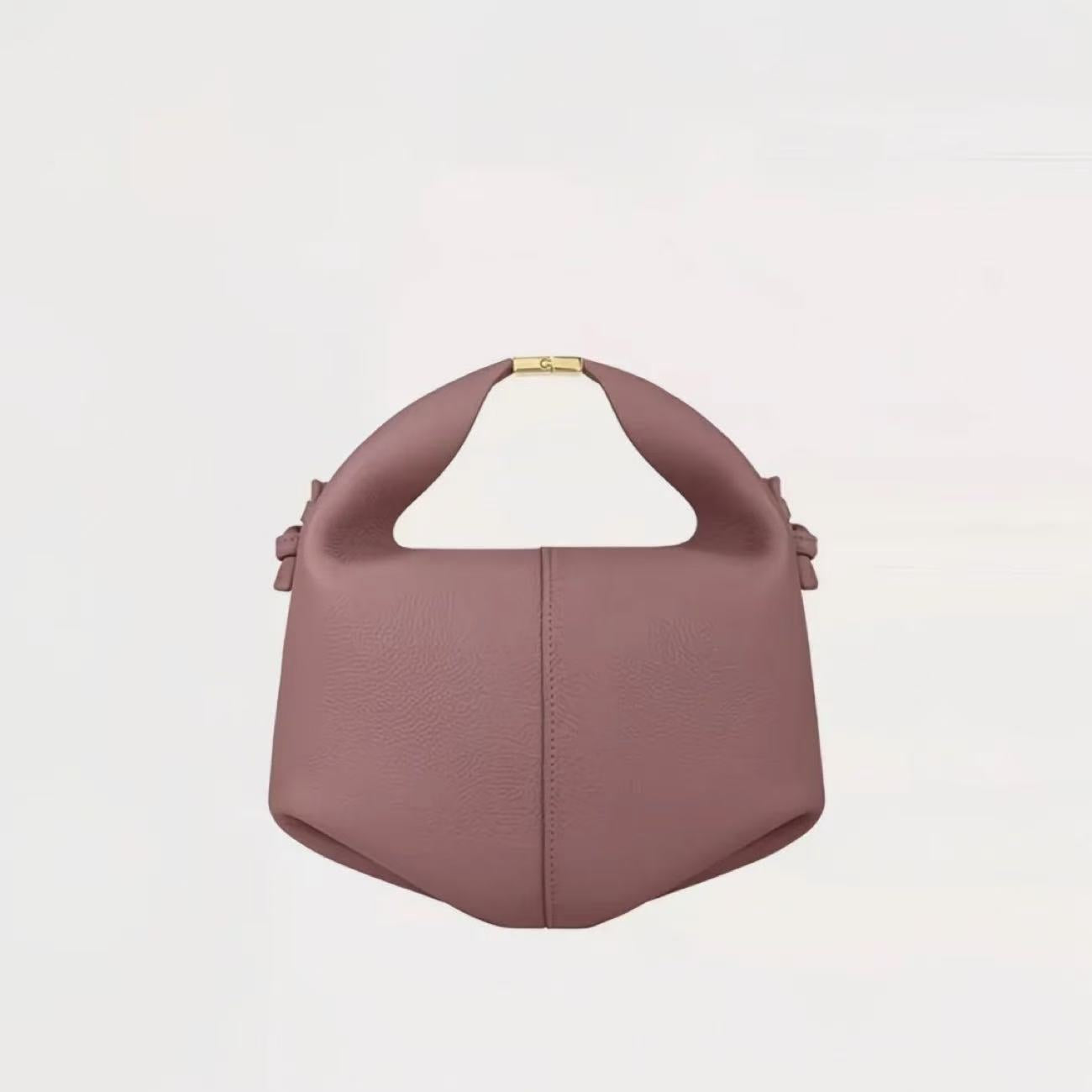 Women's French Niche Lunch Genuine Leather Single High Bags