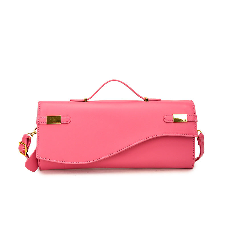 Women's Portable High-grade Fashion Retro Baguette Women's Messenger Bag