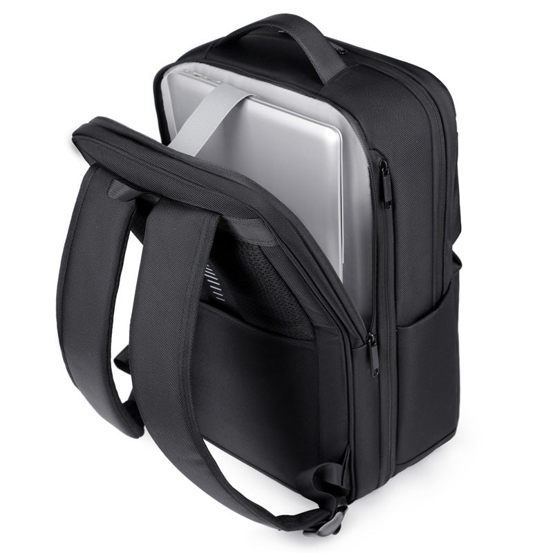 Creative Men's Large Capacity Computer Expandable Business Backpack