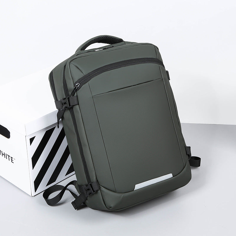 Men's Korean Style Large Capacity Simple Commute Business Backpack