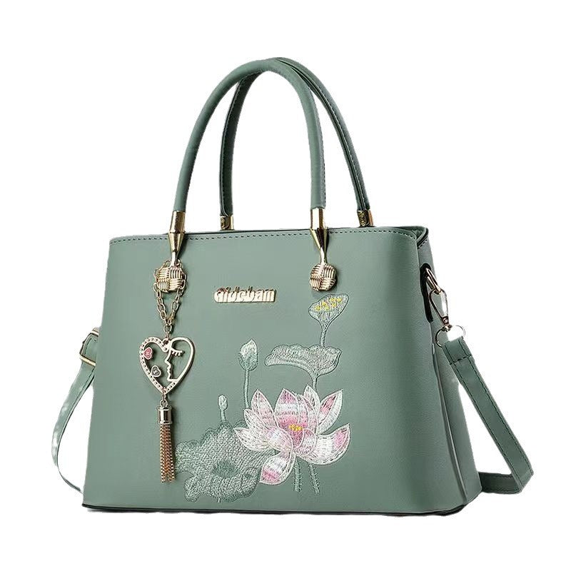Elegant Dignified Chinese Style Lotus Quality Bags