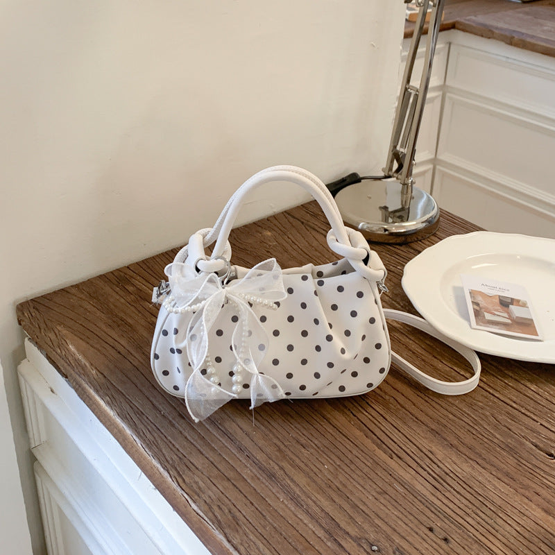 Women's Super Popular Niche Polka Dot Fashion Exquisite Mini Women's Messenger Bag