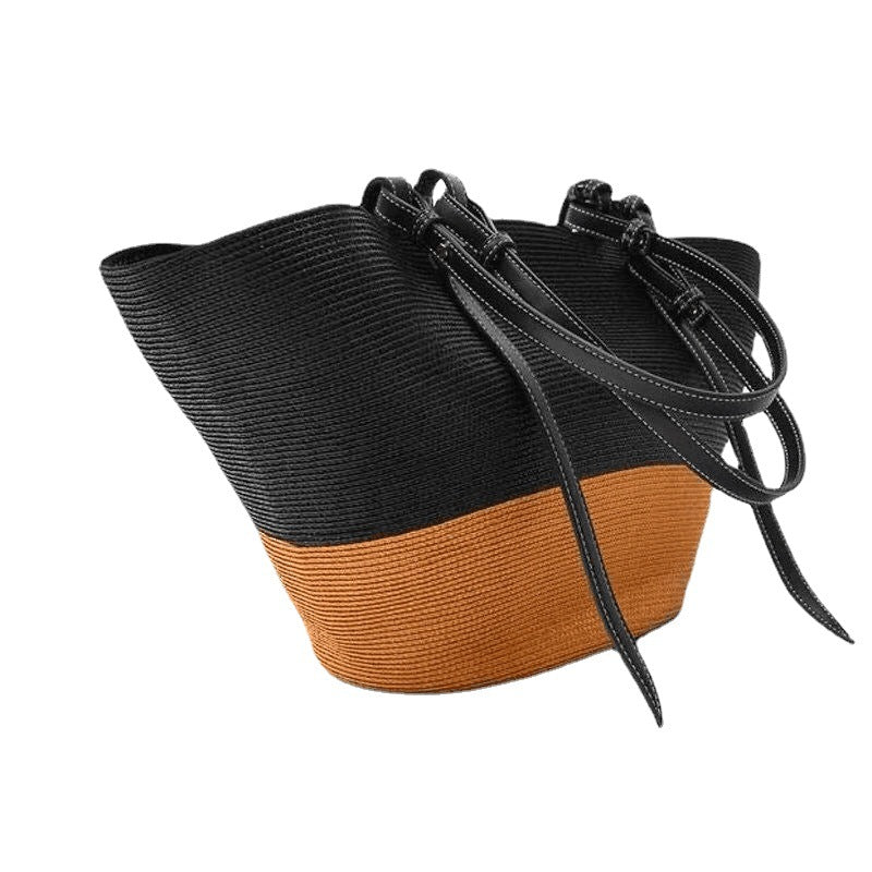 Craft Straw Waterproof Material Woven Beach Bags