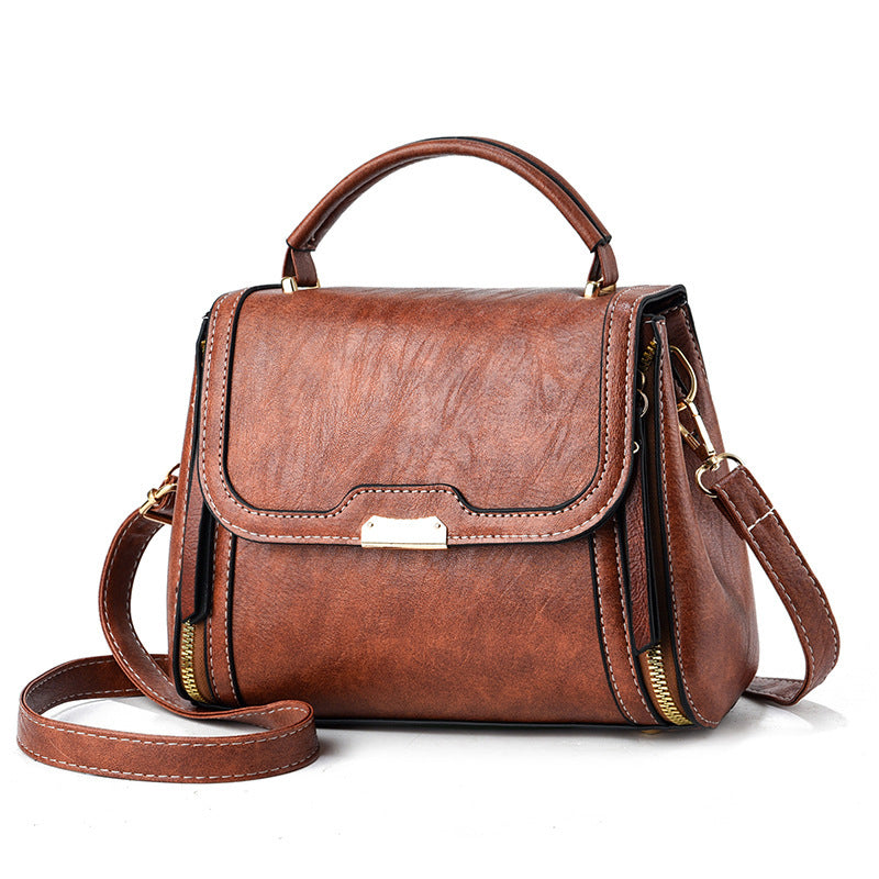 Women's Retro Versatile Fashion High Sense Mom Women's Messenger Bag