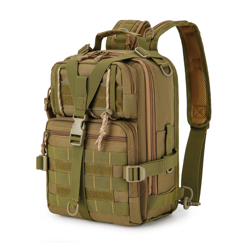 Slouchy Camouflage Alforja Combat Graphy Multifunctional Mountain Climbing, Hiking Bag