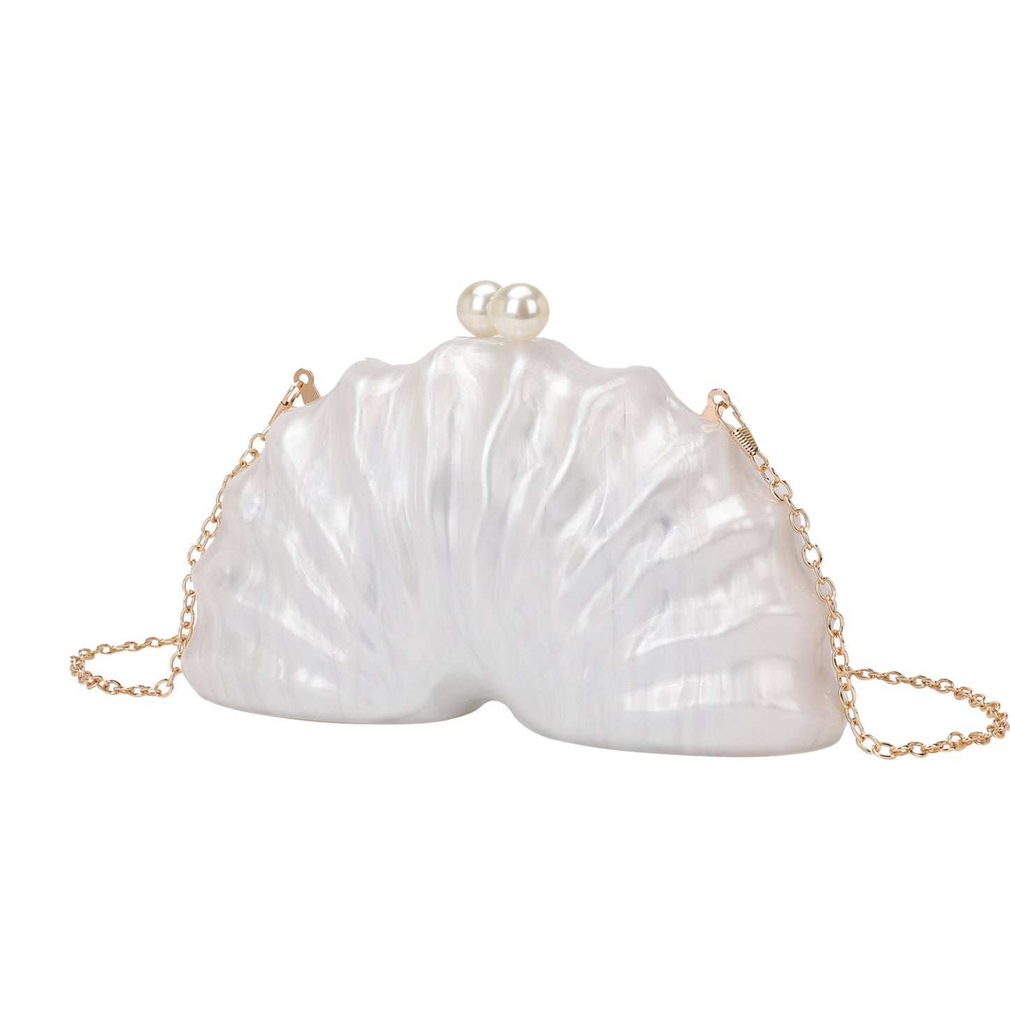 Versatile Shell Acrylic Fashion Wedding Clutch Bags