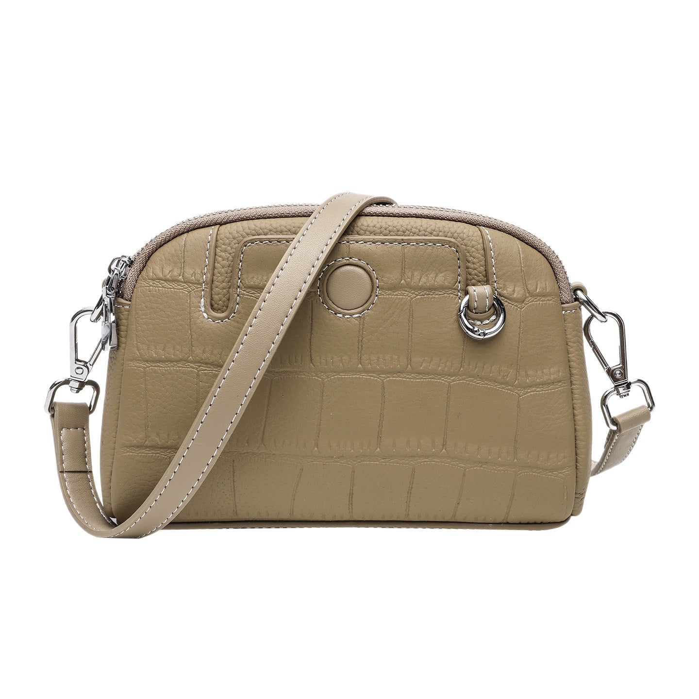 First Layer Leather Everyday Fashion Commuter Women's Messenger Bag