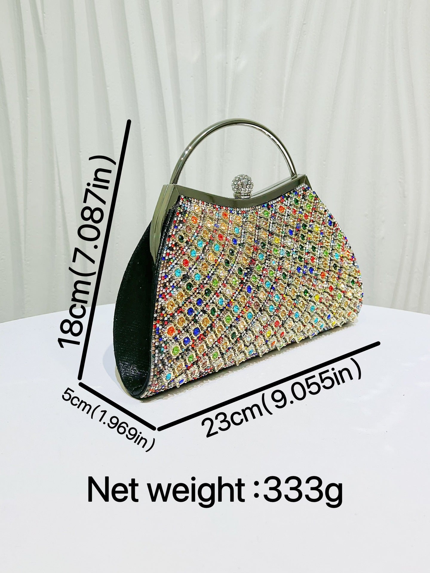 Fashion Creative Classy Women's Pleated Banquet Dinner Bag