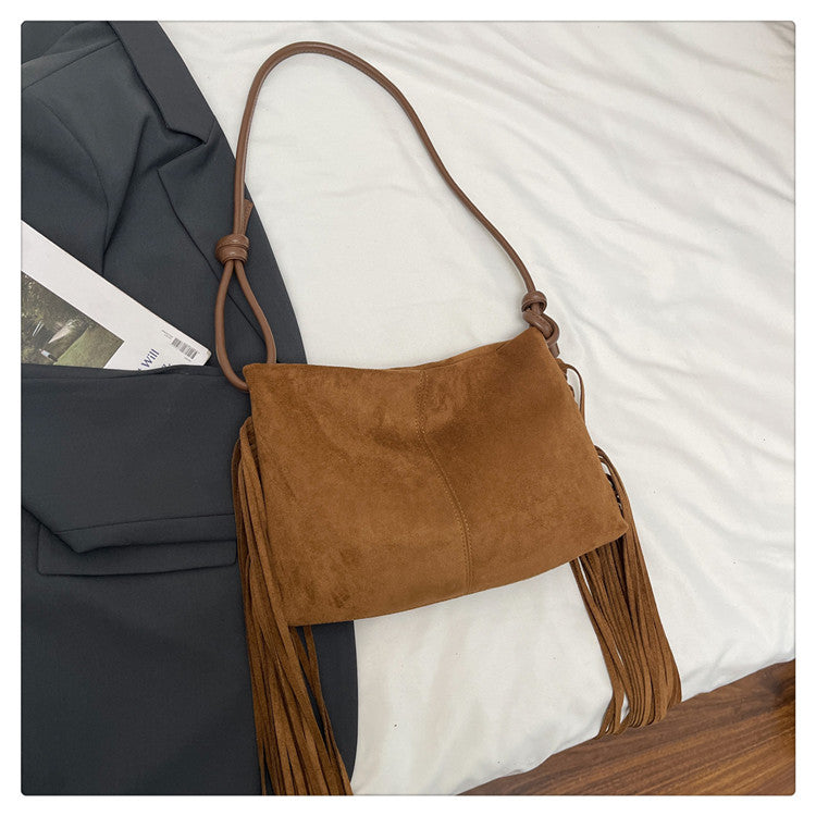 Women's Design Vintage Fashion Tassel Daily For Commuting Women's Messenger Bag