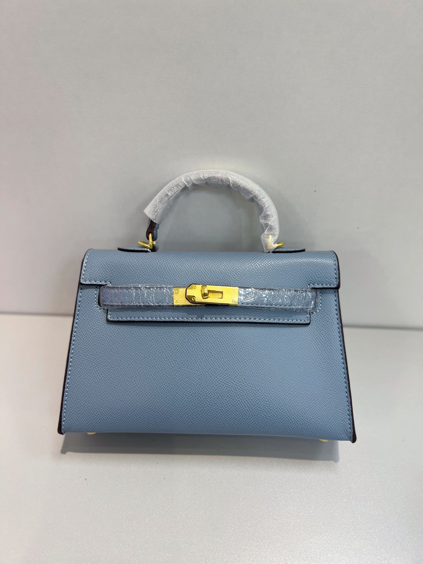 Women's Kelly Genuine Leather Palm Print High-grade Women's Handbag