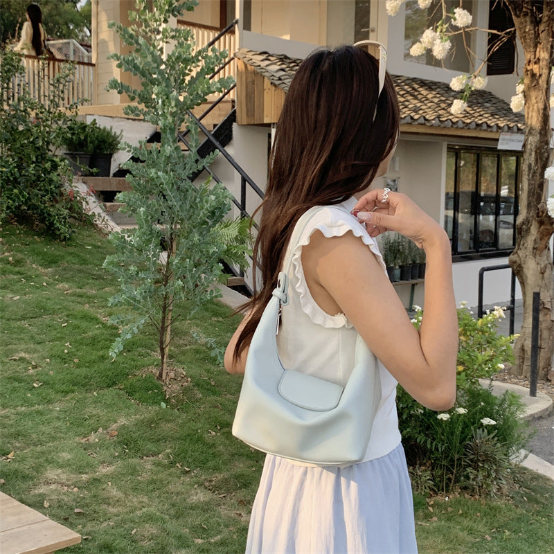 Sweet Large Capacity Underarm Niche Commuter Women's Shoulder Bag