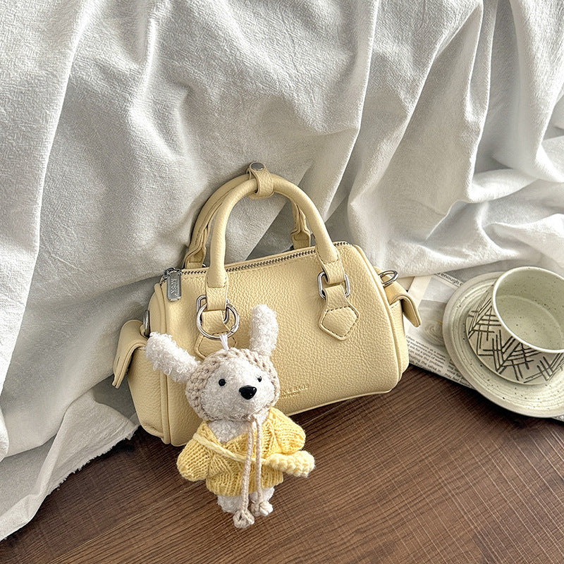 Women's Fashion Simple Boston Versatile High Quality Women's Handbag