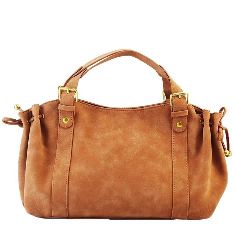 Women's Mild Luxury Retro Drawstring Baguette Niche Underarm Portable Leisure Women's Messenger Bag