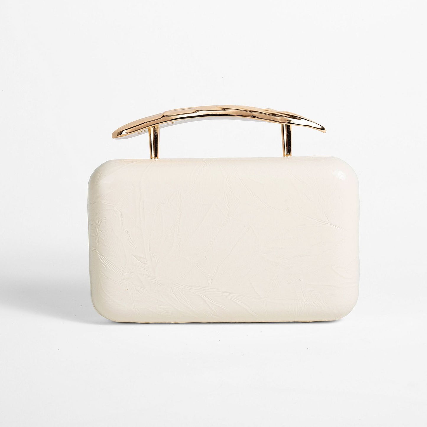 Elegant Golden Shape Clutch Light Luxury Bags