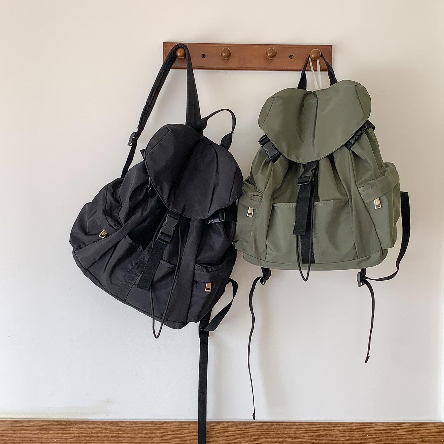 Women's & Men's Korean Style Large Capacity Lightweight College Backpacks
