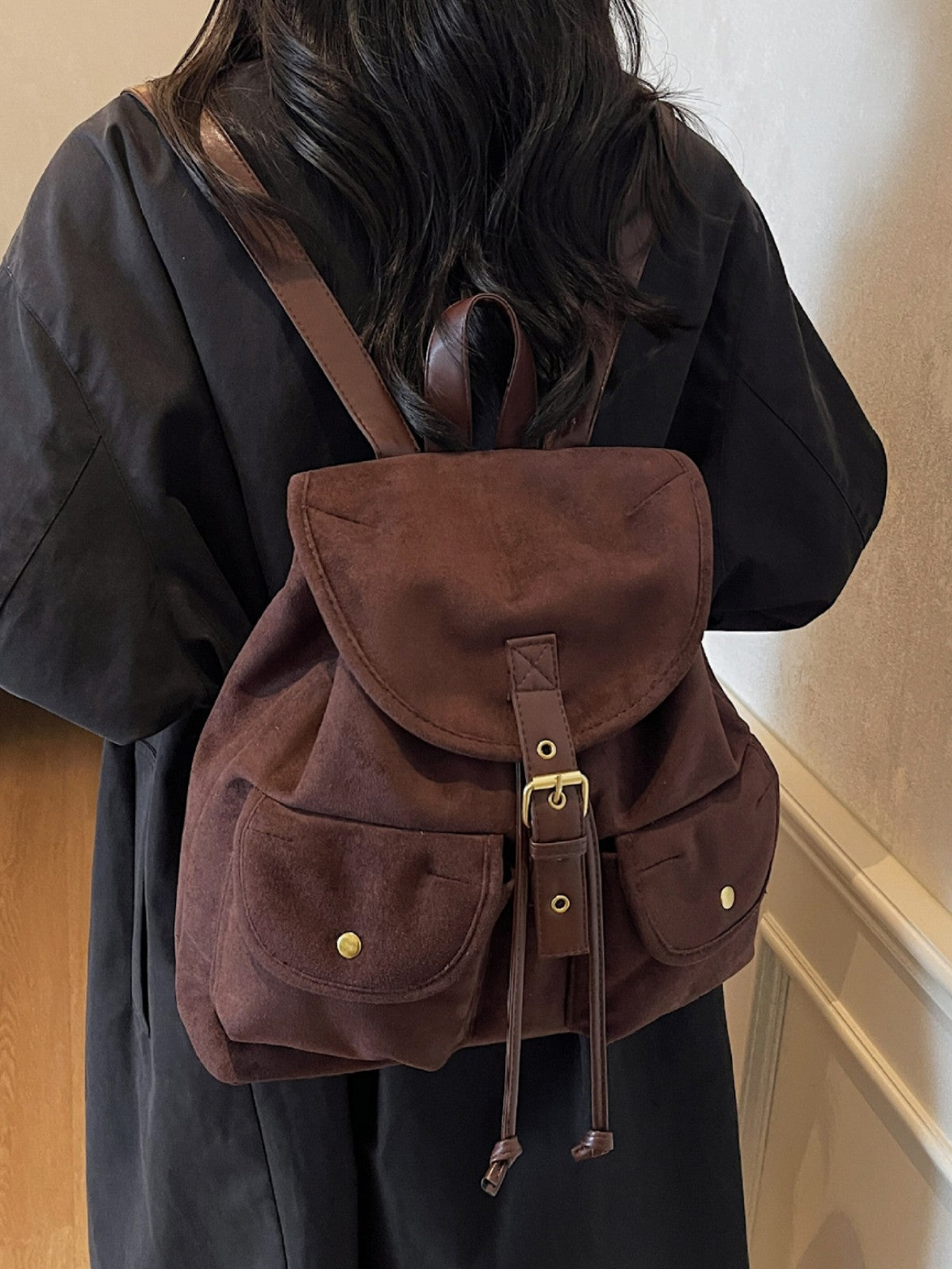 Women's Retro Fashion Trendy Leisure Commute Women's Backpack