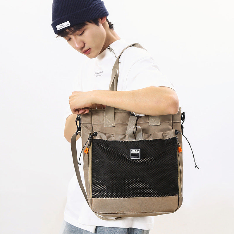 Beautiful Men's Junior Tuition Tide Commuter Women's Messenger Bag