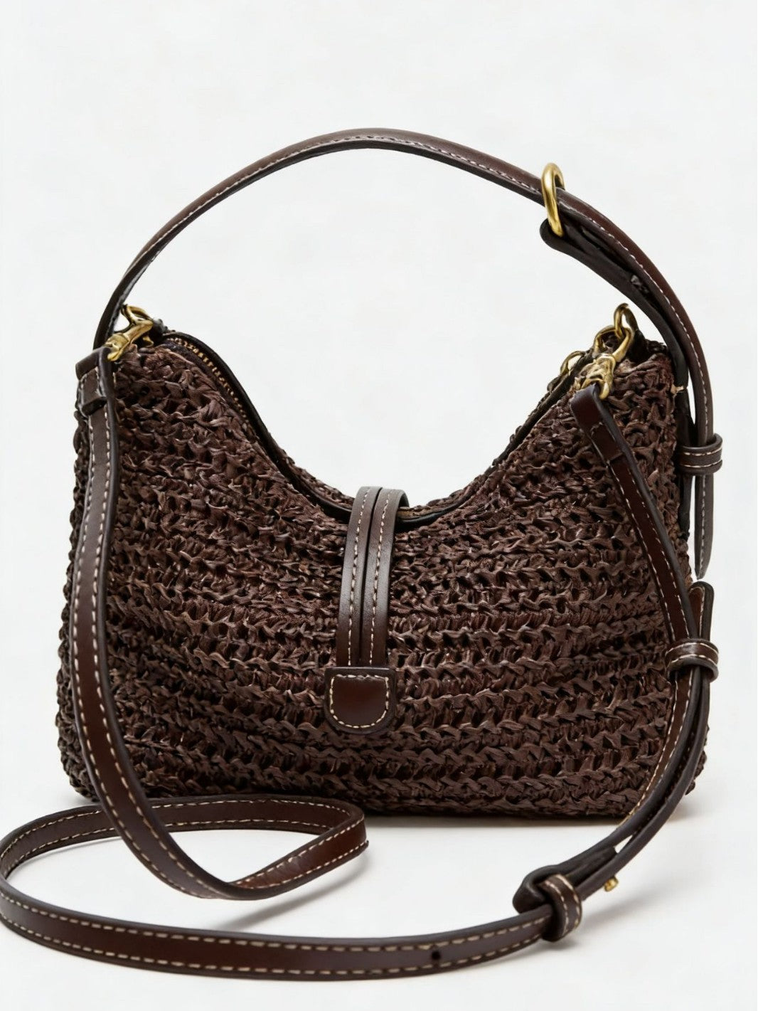 Women's Niche Vintage Weave Handmade Straw Fashion Women's Handbag