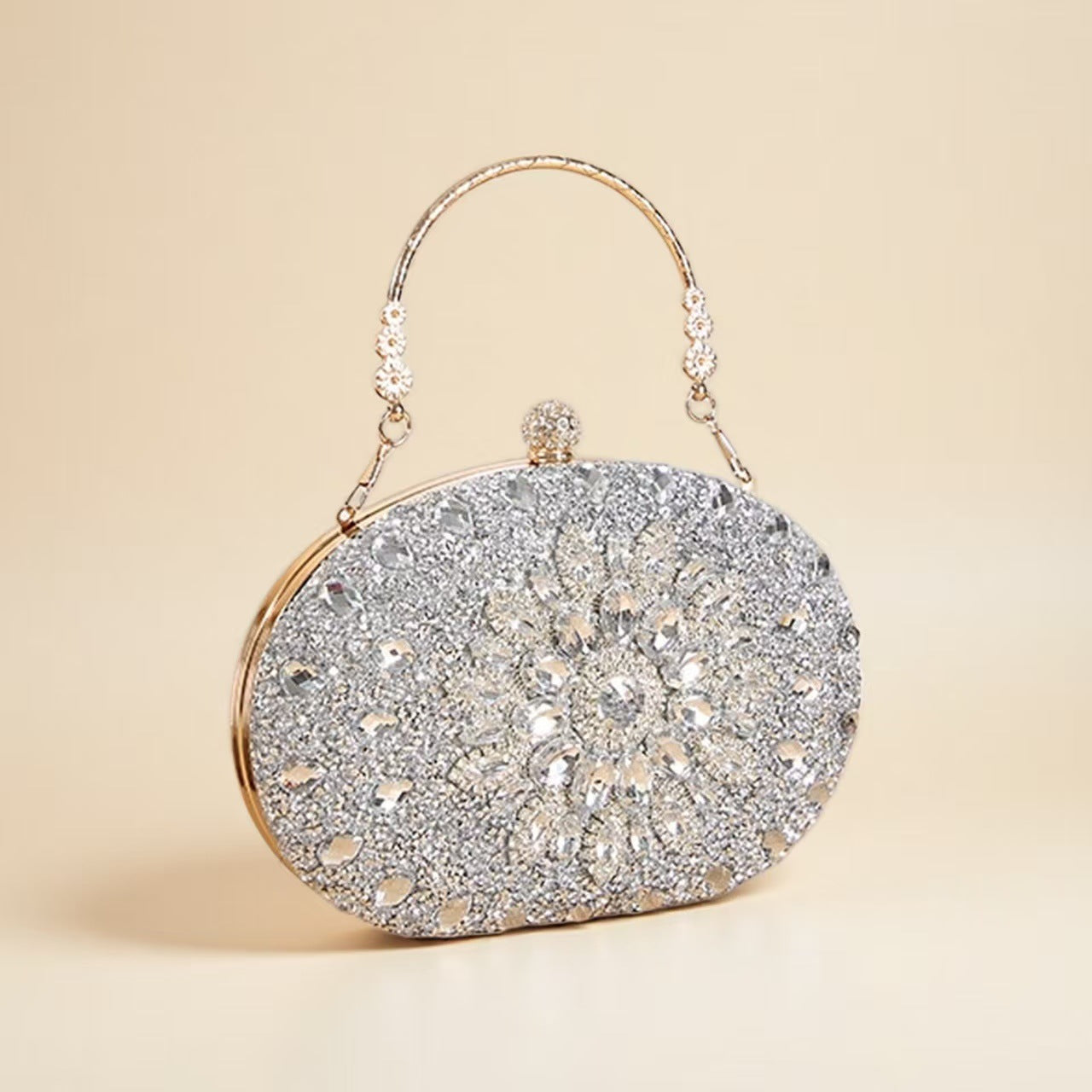 Sunflower Fashion Banquet Clutch Dress Diamond Bags