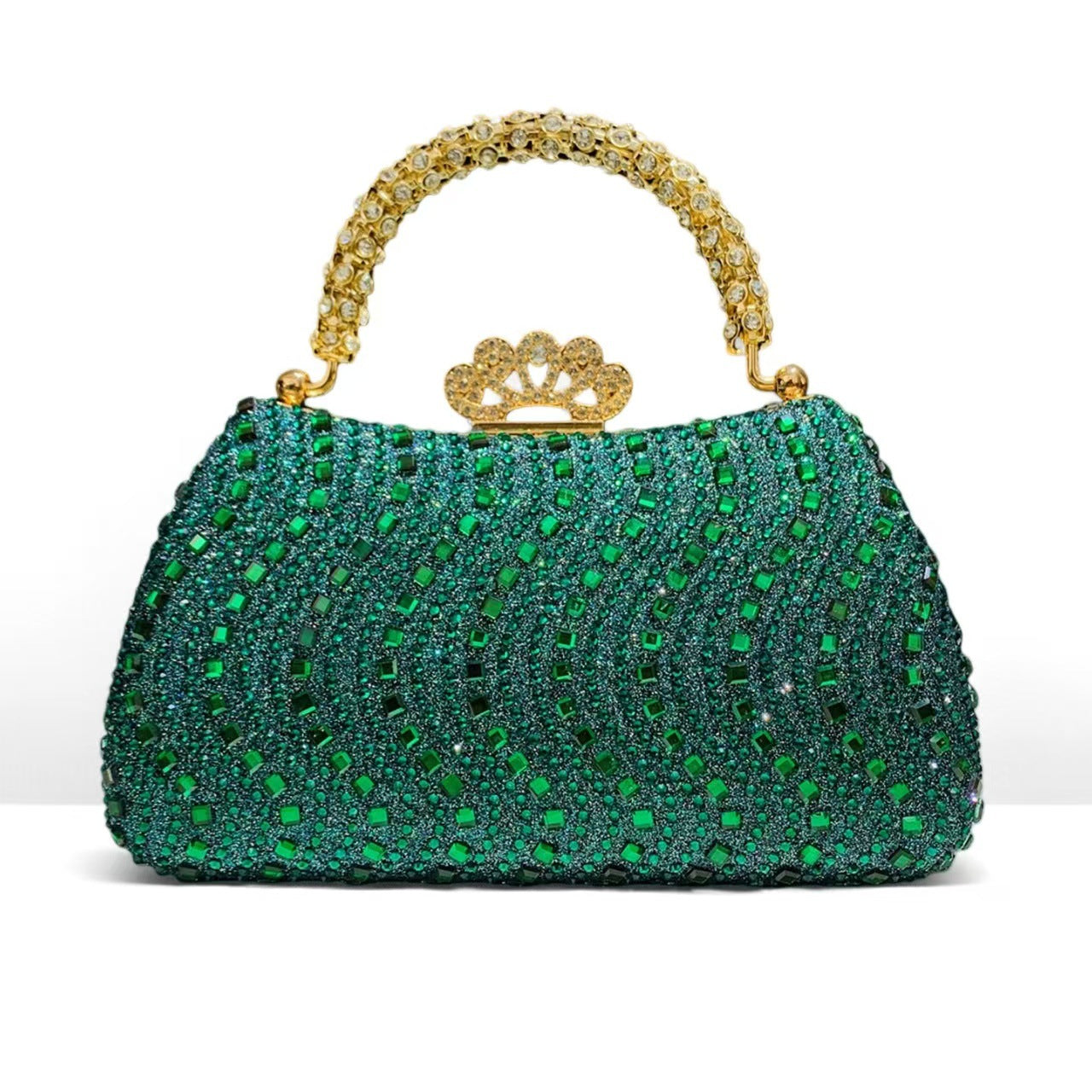 Women's Shiny Gorgeous Rhinestone Ornament Fashion Elegant Dinner Bag