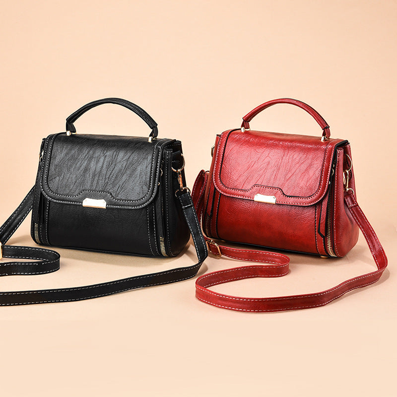 Women's Retro Versatile Fashion High Sense Mom Women's Messenger Bag