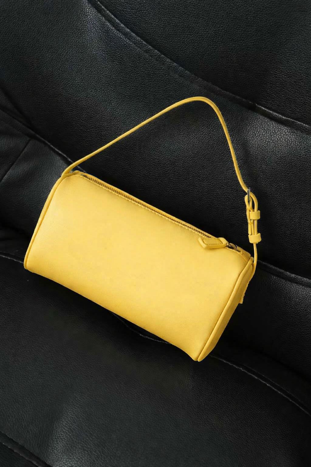 Women's First Layer Cowhide Pencil Message Simple Women's Leather Bag