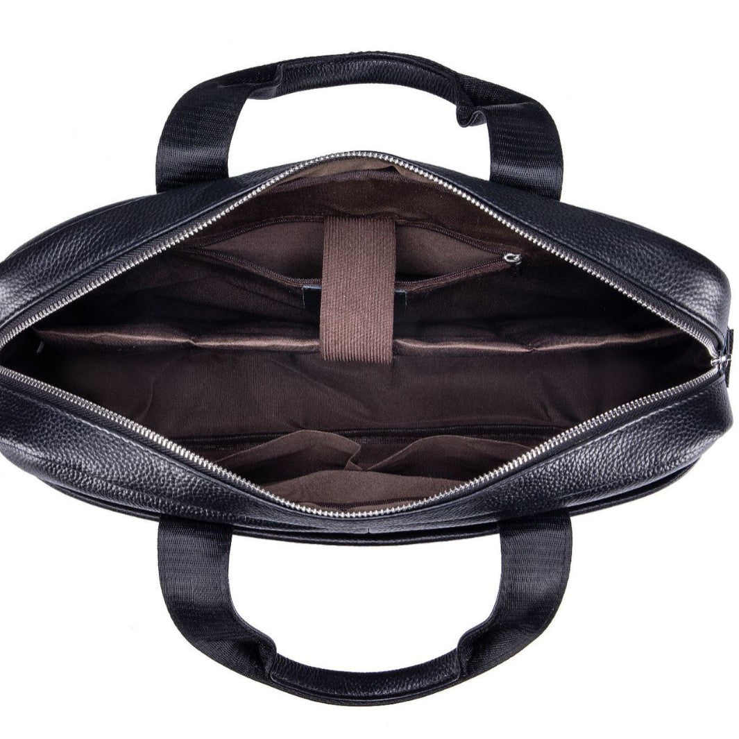 Men's Business Leather First Layer Cowhide Men's Briefcase