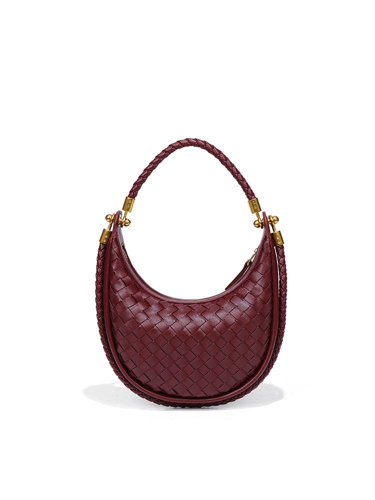 Women's Hand-woven Saddle High-grade Selenodont Fashion Bags