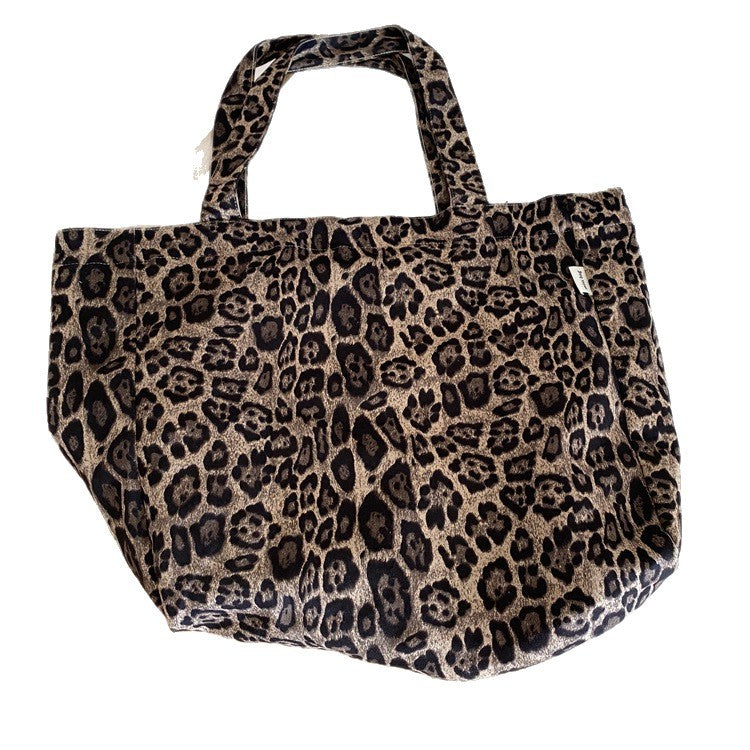 Women's Leopard Print Large Capacity Fashion Commuter Women's Shoulder Bag