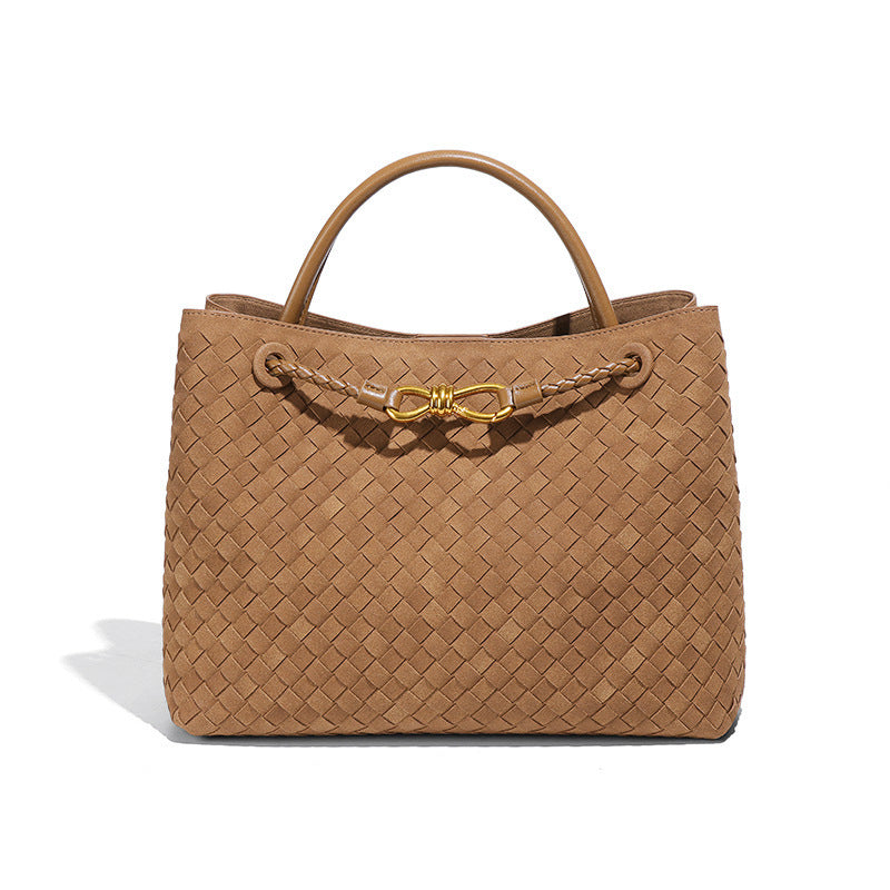 Women's High-grade Hand-woven Commuter Large Capacity Fashion Women's Handbag