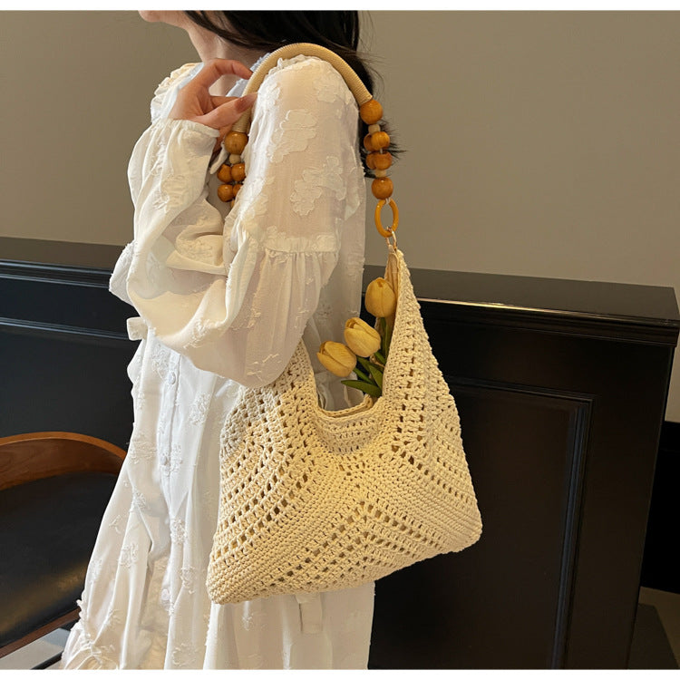 Women's Retro Straw Woven Trendy Ethnic Style Women's Shoulder Bag