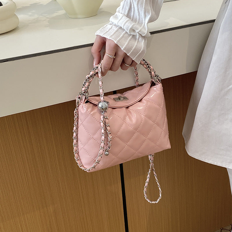 Women's Classic Style Rhombus Chain Design High-grade Bags