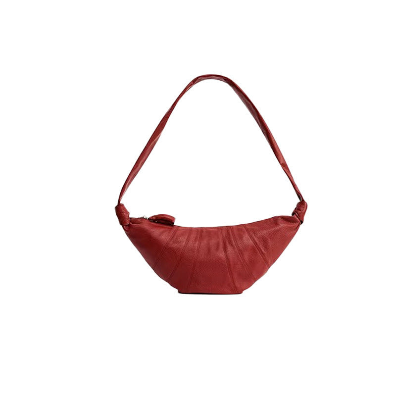 Neutral Croissant Kosong Idle Style Niche Bags