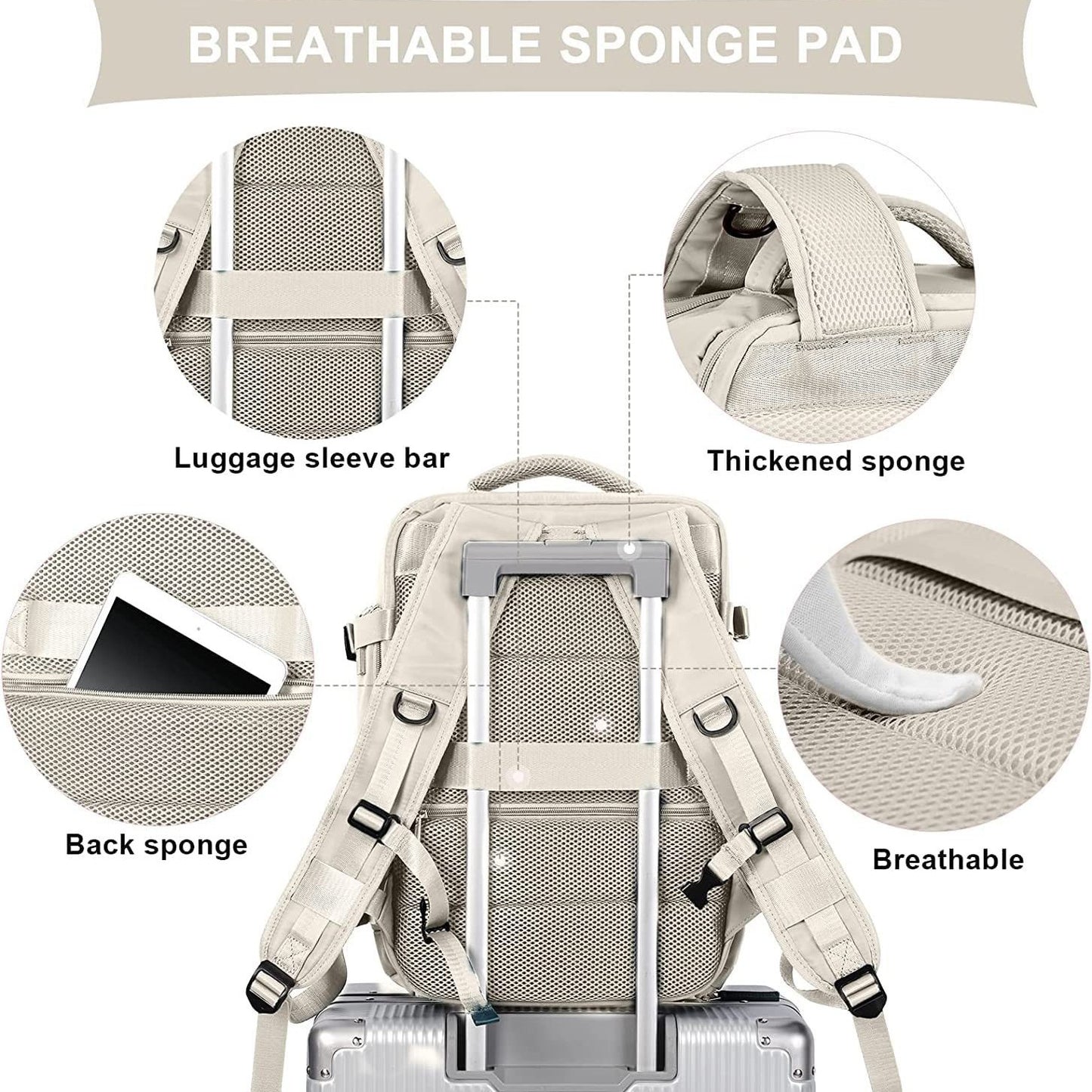 With Socket Convenient Computer Independent Shoe Leisure Backpack