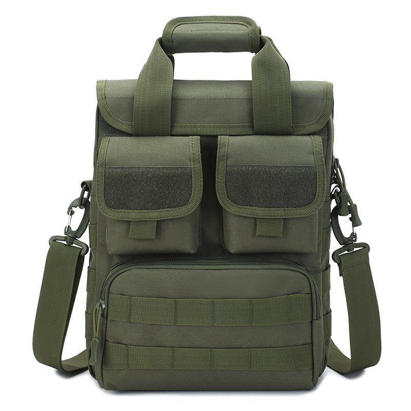 Men's Nylon Camouflage Tactics Hiking Camping Kit Tooling Large Men's Shoulder Bag
