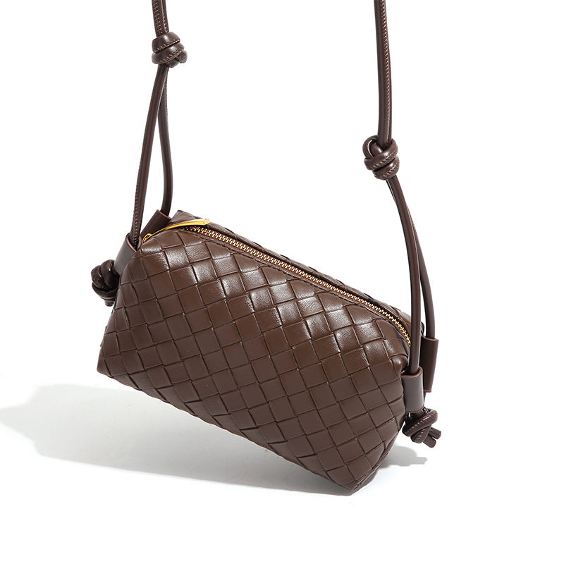 Beautiful Women's Embossed Woven Style Lightweight Women's Shoulder Bag