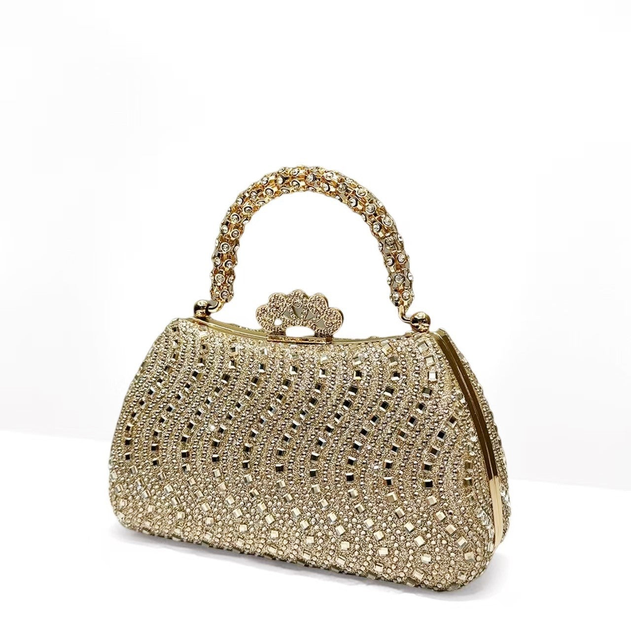 Women's Fashion Personalized Rhinestone Banquet Dress Elegant Dinner Bag