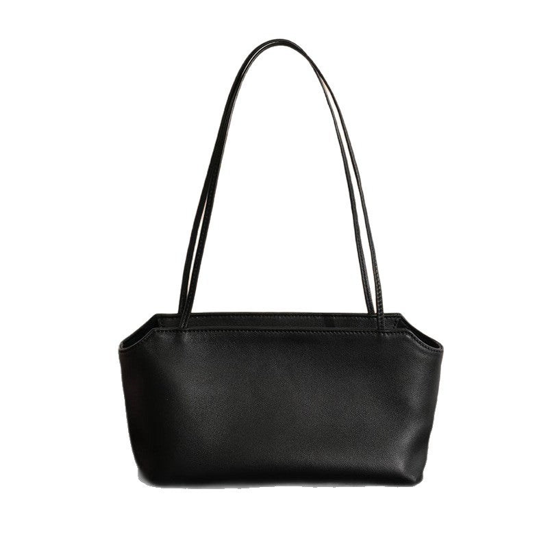 Minimalist Sheepskin Underarm Leather Niche Commute Bags