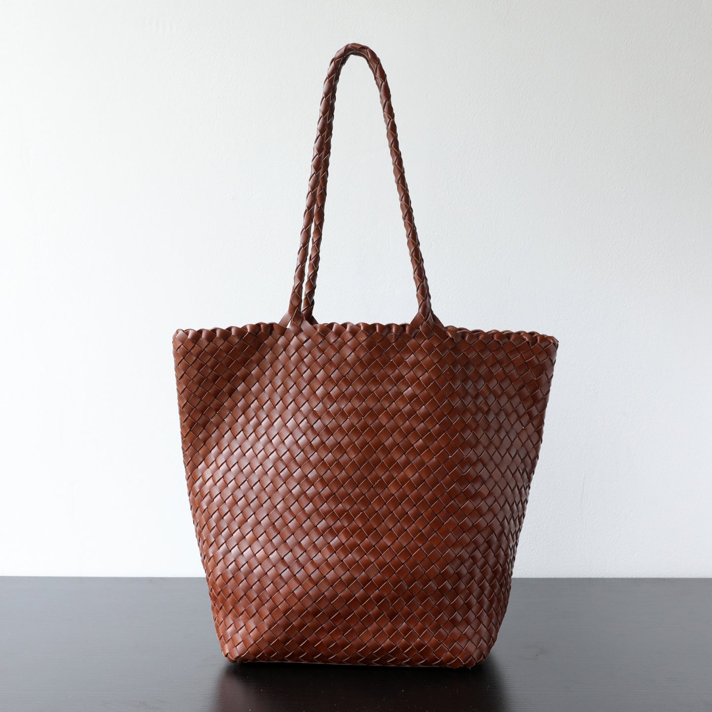 Large Capacity Woven First Layer Cowhide Bags