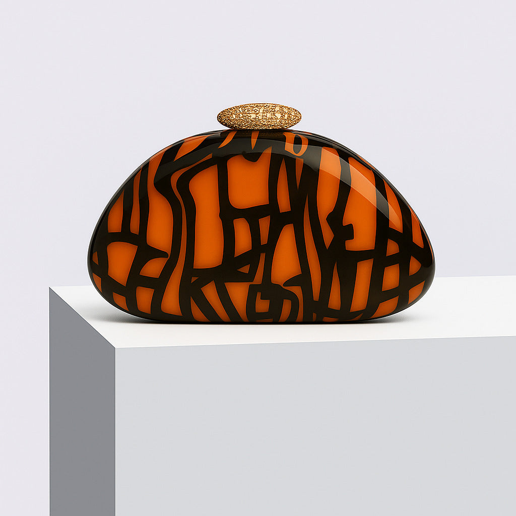 Women's Ding Shell Acrylic Fashion Wedding Clutch Dinner Bag