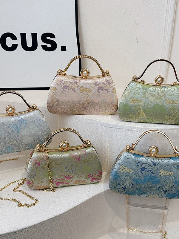 Women's Frame Hard Box Diamonds Mini Expensive Shoulder Bags