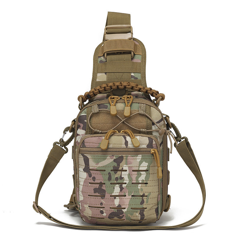Unique Men's Tactics Waterproof Hard-wearing Camouflage Outdoor Camouflage, Military Fan Bag